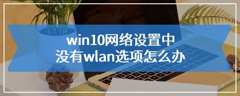 win10网络设置中没有wlan选项怎么办
