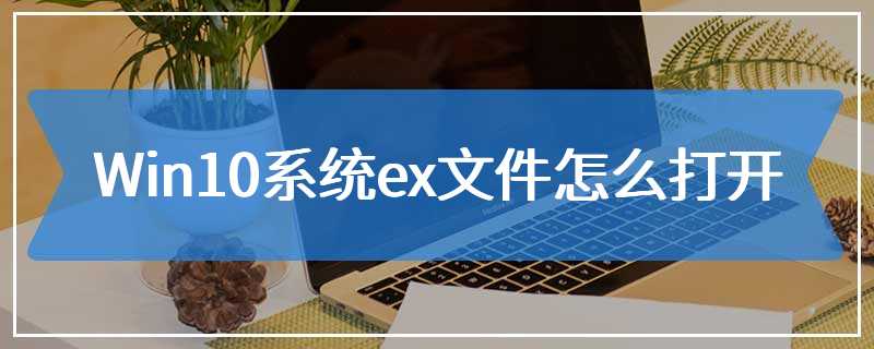 Win10系统ex文件怎么打开