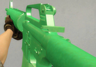 求生之路2绿色塑料军人武器皮肤MOD