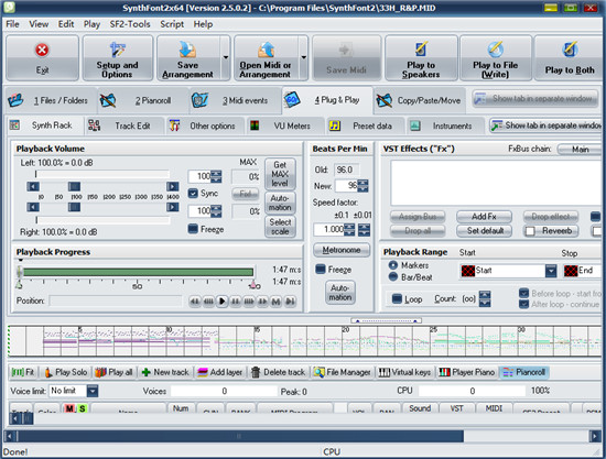 SynthFont2(MIDI音频合成软件)