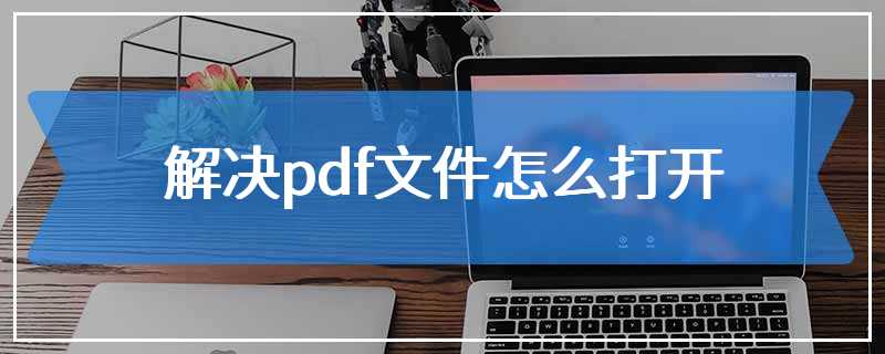 解决pdf文件怎么打开