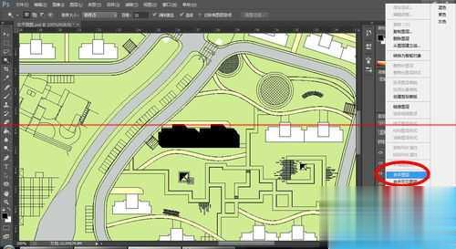 ps怎么给建筑总平面图中的建筑添加阴影(4)