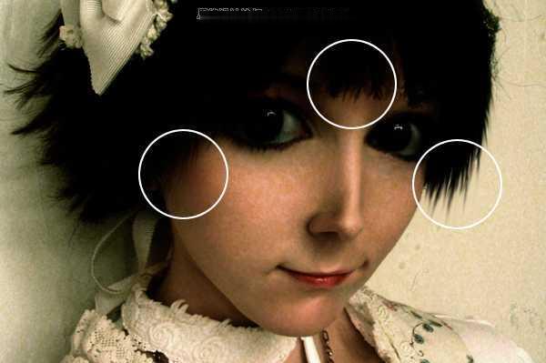Photoshop制作将美女照片转为SD娃娃效果(16)