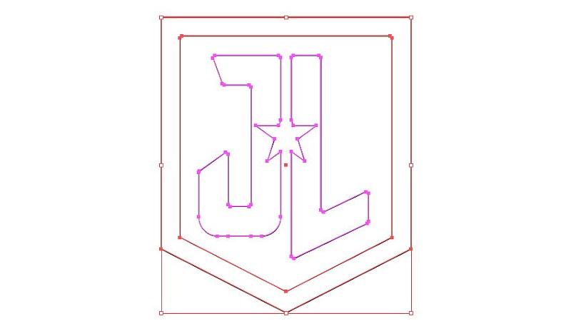 如何使用AI创建正义联盟LOGO(34)