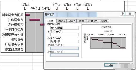 excel怎么做甘特图(13)