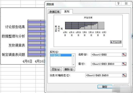 excel怎么做甘特图(3)