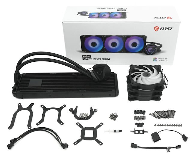 龙魂 AIO 水冷登场 MSI MAG CoreLiquid 360R AIO 水冷(2)