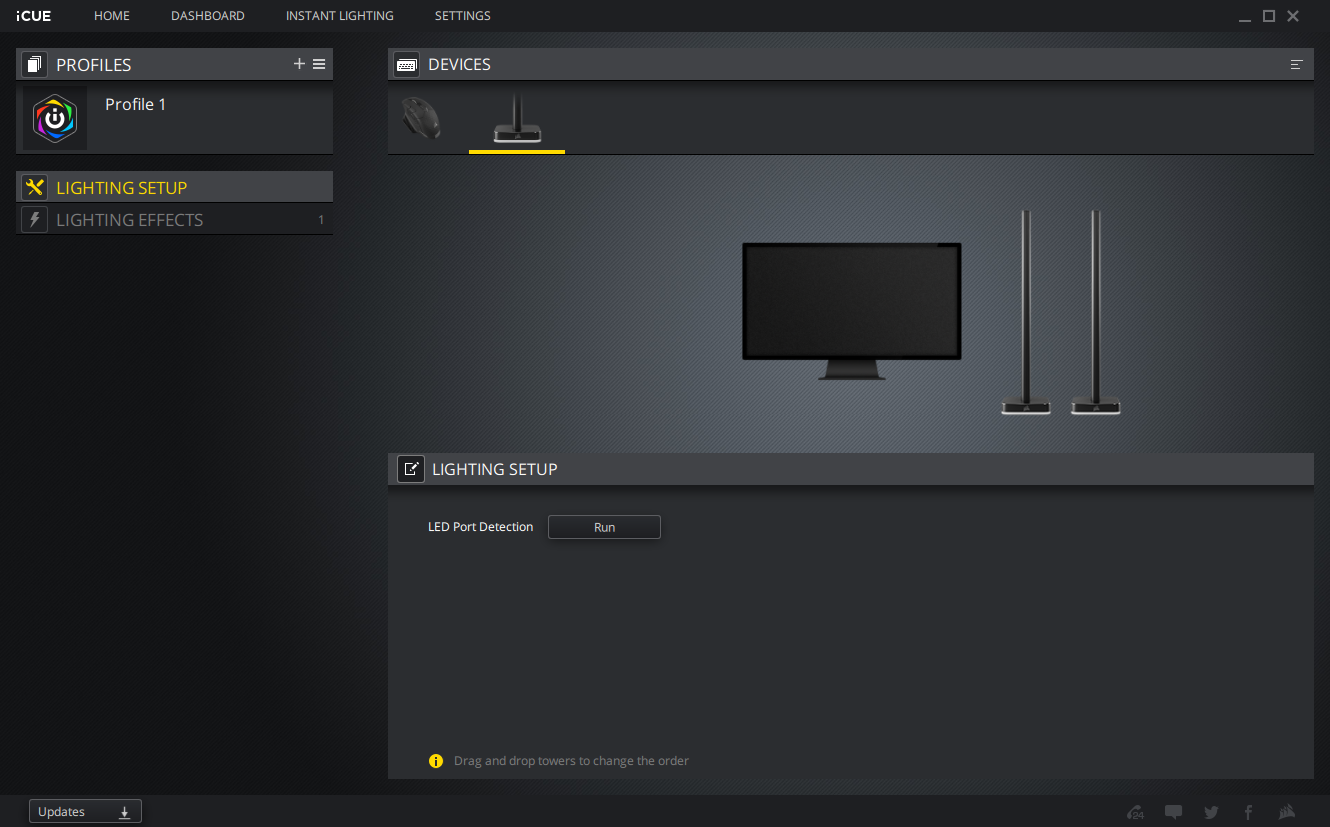 CORSAIR iCUE LT100