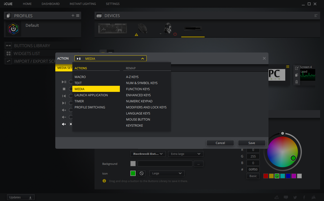 CORSAIR iCUE NEXUS