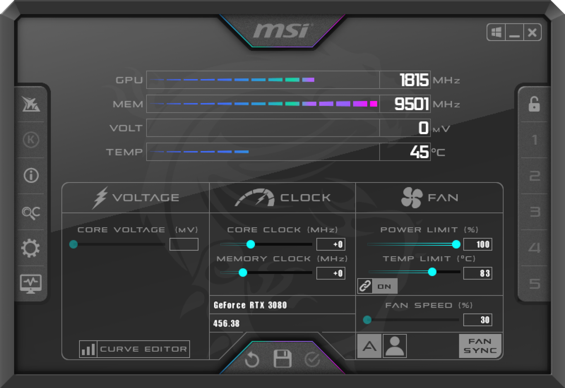 MSI RTX 3080 GAMING X TRIO 10G开箱