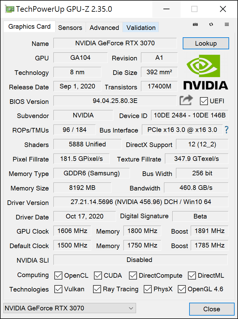 INNO3D RTX 3070 ICHILL X4