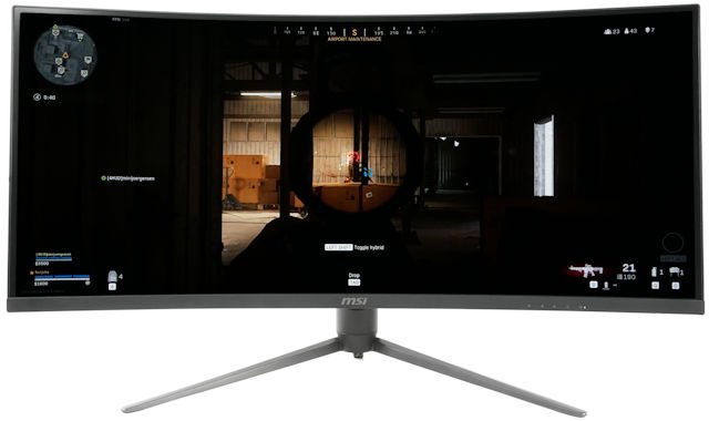 1500R 曲面、ARGB 灯环 MSI OPTIX MAG342CQRV 34 吋电竞显示器评测(9)