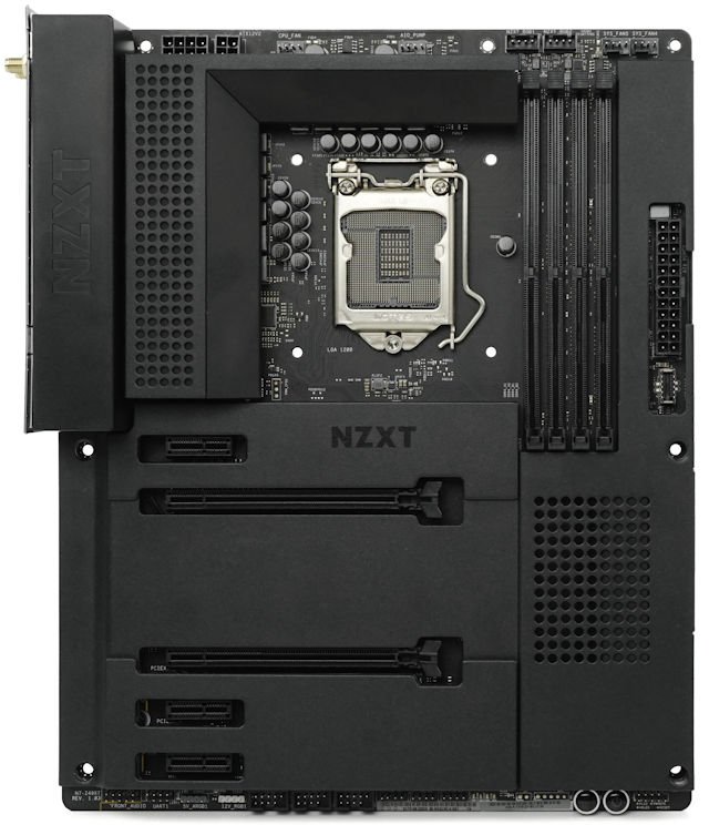 NZXT N7 Z490 MATTE BLACK
