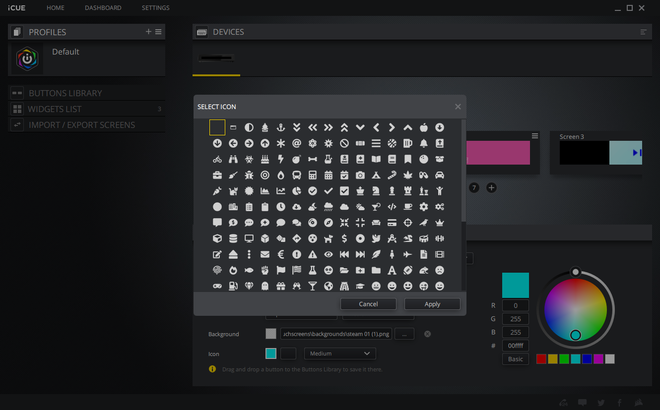 CORSAIR iCUE NEXUS