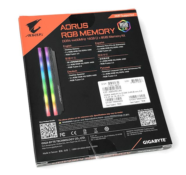 AORUS RGB Memory