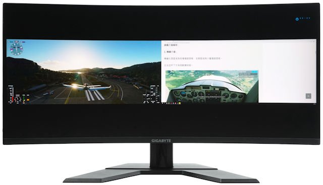 GIGABYTE G34WQC 电竞显示器 21:9 144Hz
