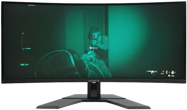 GIGABYTE G34WQC 电竞显示器 21:9 144Hz
