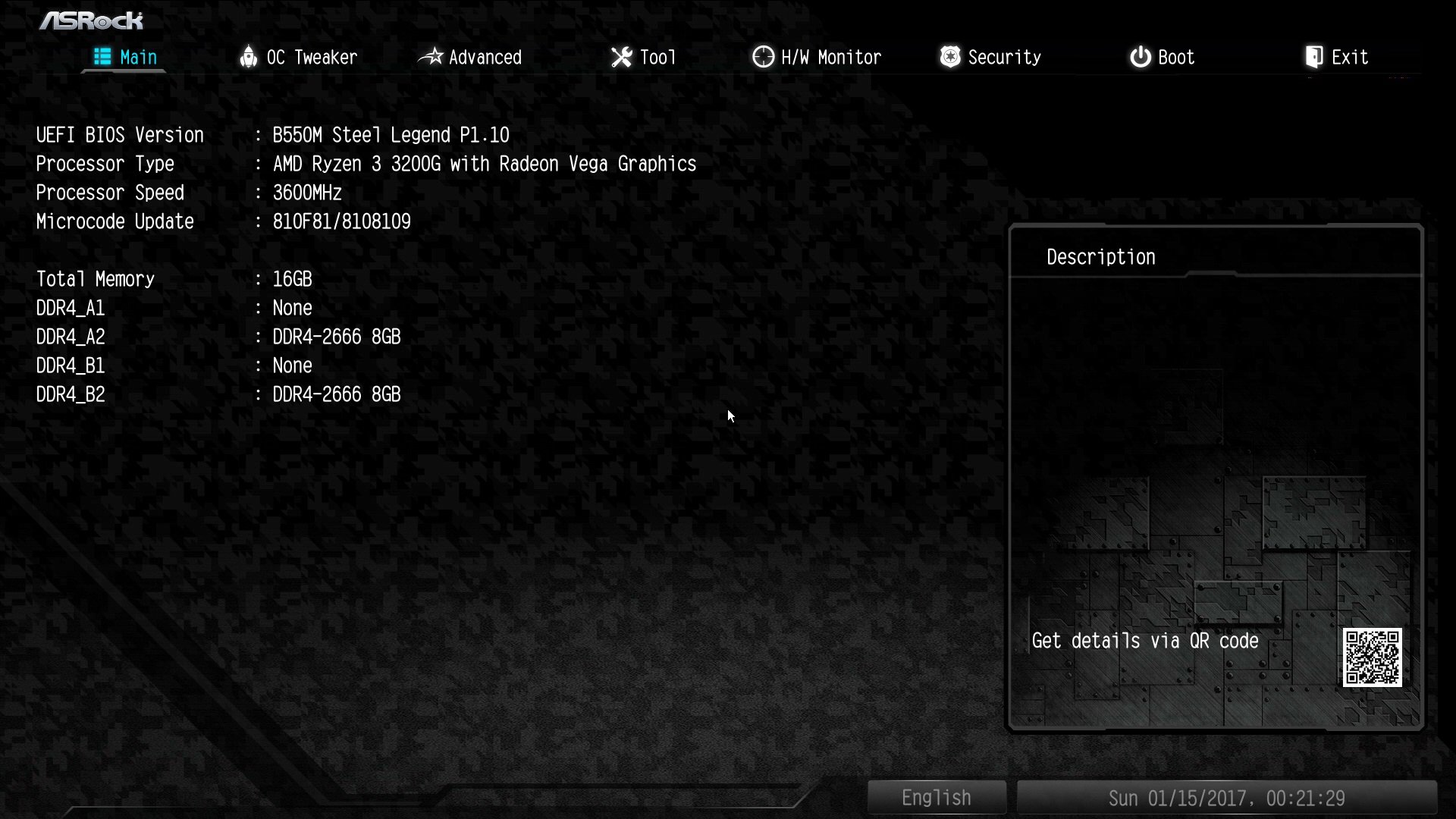 ASROCK B550M Steel Legend