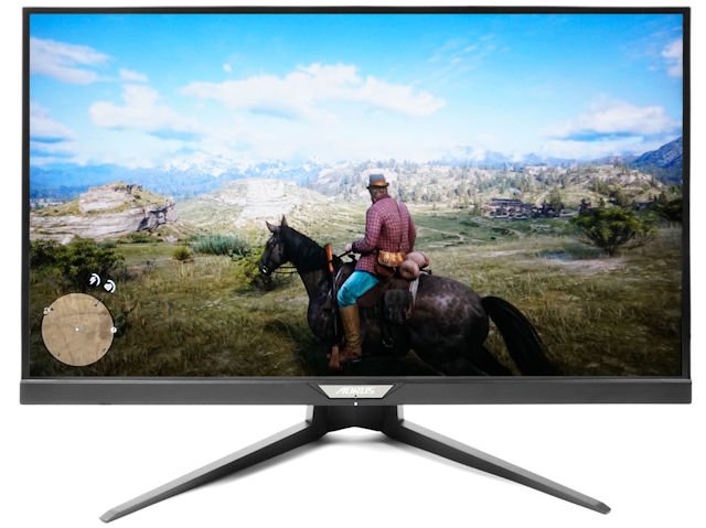 2K @ 165Hz + 10bits HDR GIGABYTE AORUS FI27Q-P 电竞显示器(1)