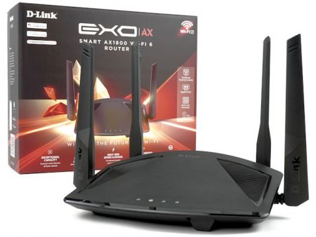 上下行 MU-MIMO、多人同时连线!! D-Link DIR-X1860 AX1800 双频无线路由器