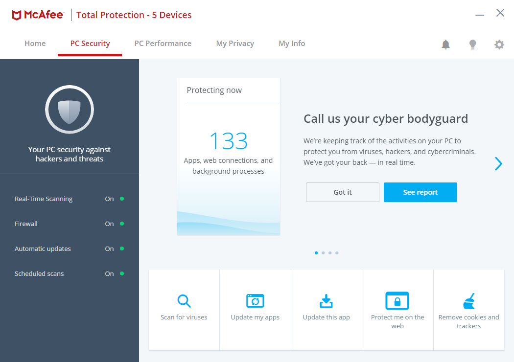 PC、手机、全方位防护 McAfee Total Protection 安全防护软件(3)