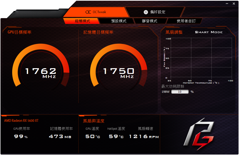 2.7 Slot、三风扇极致散热 ASRock Radeon RX 5600 XT Phantom Gaming(17)