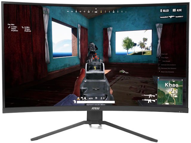 1500R 曲面、144Hz / 1ms 反应时间 MSI Optix MAG322CQRV 电竞显示器(12)
