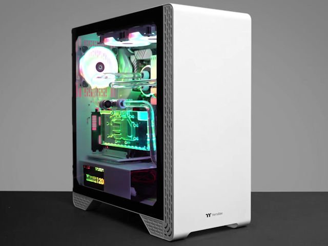 HK$539 抵玩「丁丁」新箱 Thermaltake S300 TG Mid-Tower 雪白版(20)