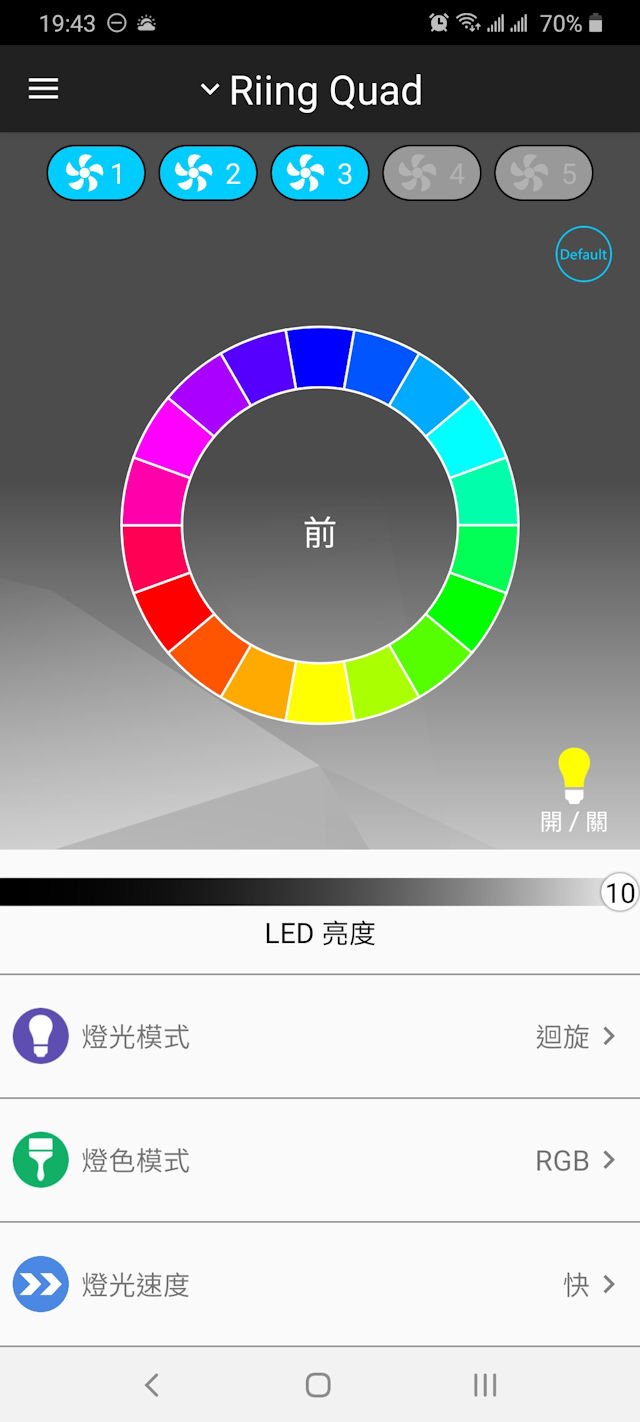54 颗 LED、4 环灯效 Thermaltake Riing Quad 12 RGB 风扇(14)