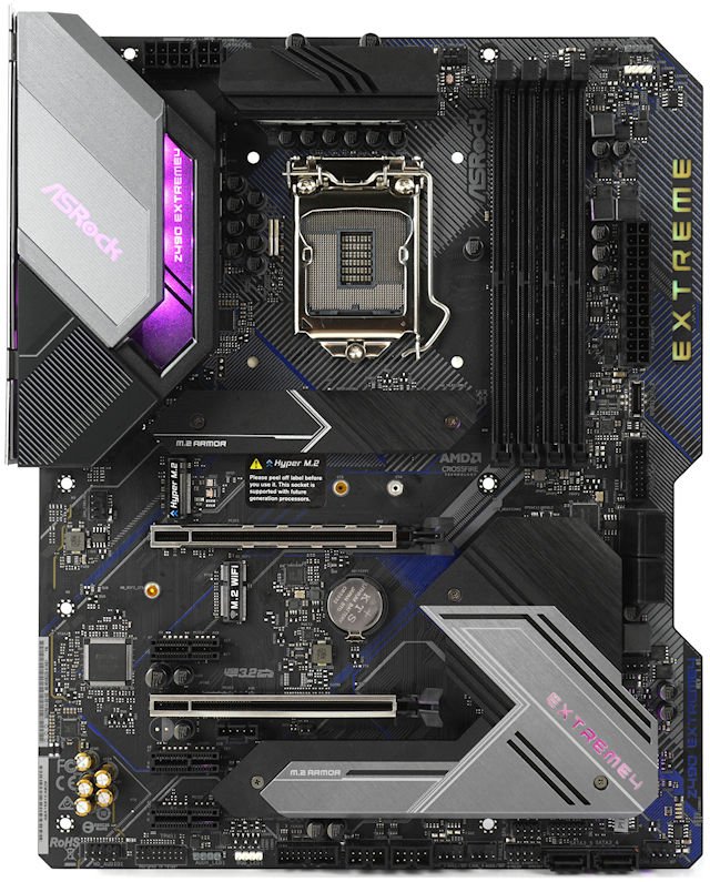用料扎实、高性价比之选 ASRock Z490 Extreme 4 主机板(1)