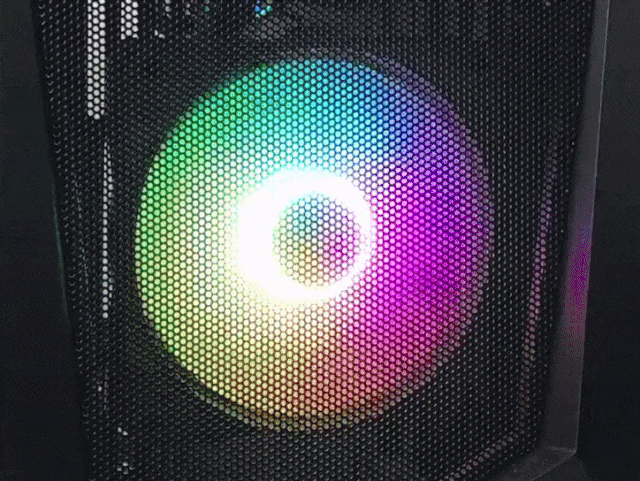 平玩 MSI ARGB 龙魂新箱 MSI MAG FORGE 100R Mid-Tower 机箱(11)