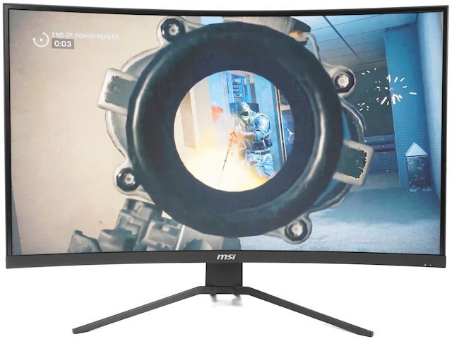 1500R 曲面、144Hz / 1ms 反应时间 MSI Optix MAG322CQRV 电竞显示器(6)