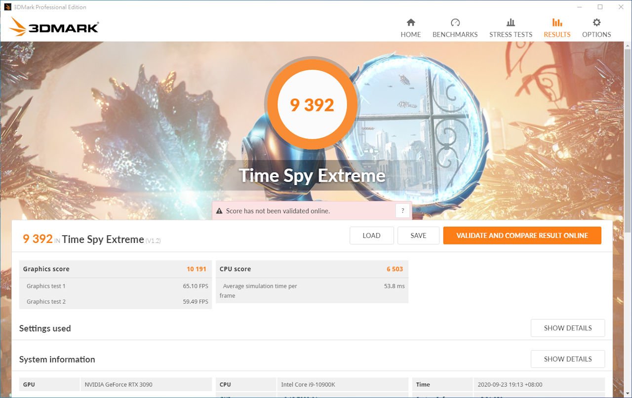 ASUS TUF RTX 3090 O24G GAMING显示卡
