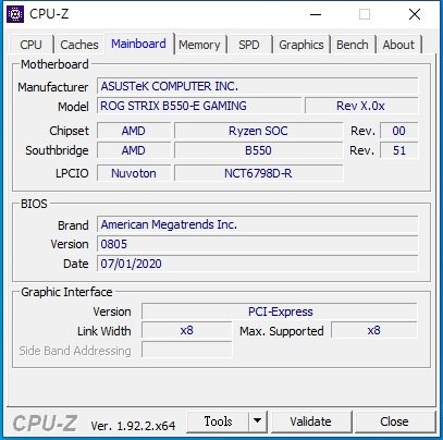 ROG STRIX B550-E GAMING