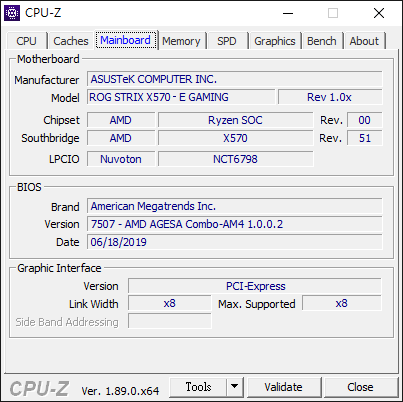 ROG STRIX X570 GAMING E