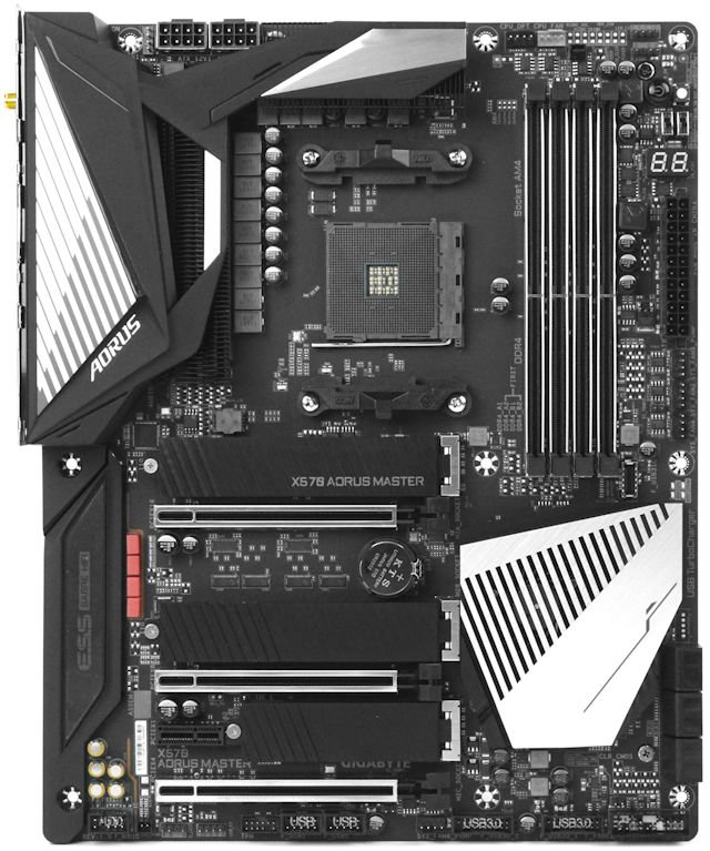 GIGABYTE X570 AORUS MASTER 电竞主机板(1)