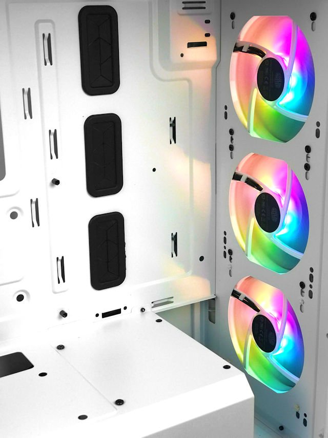 钻切网面、ARGB 白色限定 Cooler Master MasterBox TD500 MESH White(12)