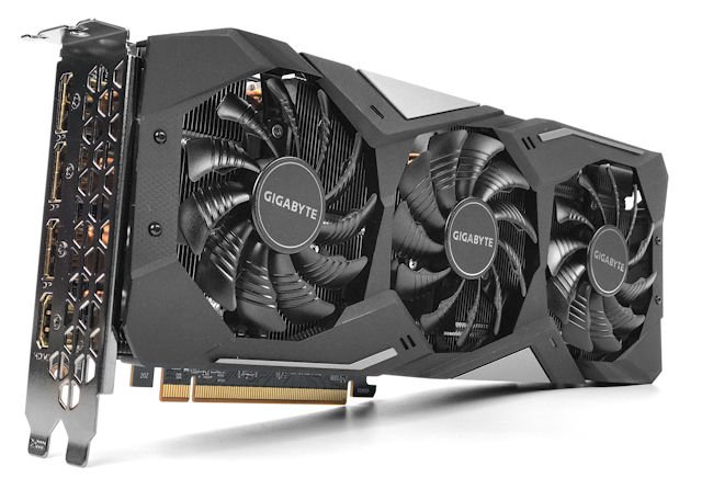 WindForce 三风扇散热器 GIGABYTE Radeon RX 5600 XT Gaming OC(1)