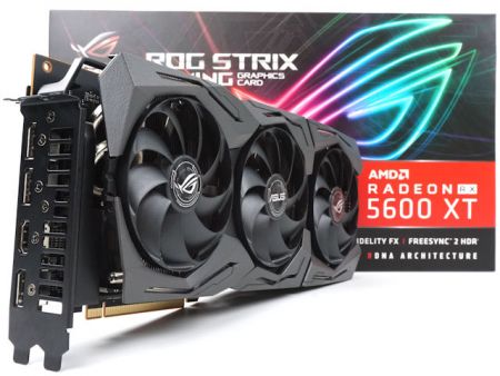 极致散热、11 + 3 相供电 ASUS ROG Strix RX 5600 XT O6G Gaming