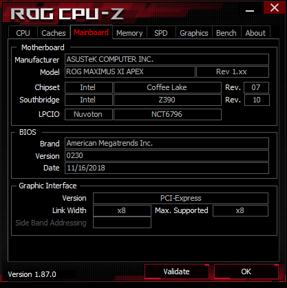 ROG MAXIMUS XI APEX