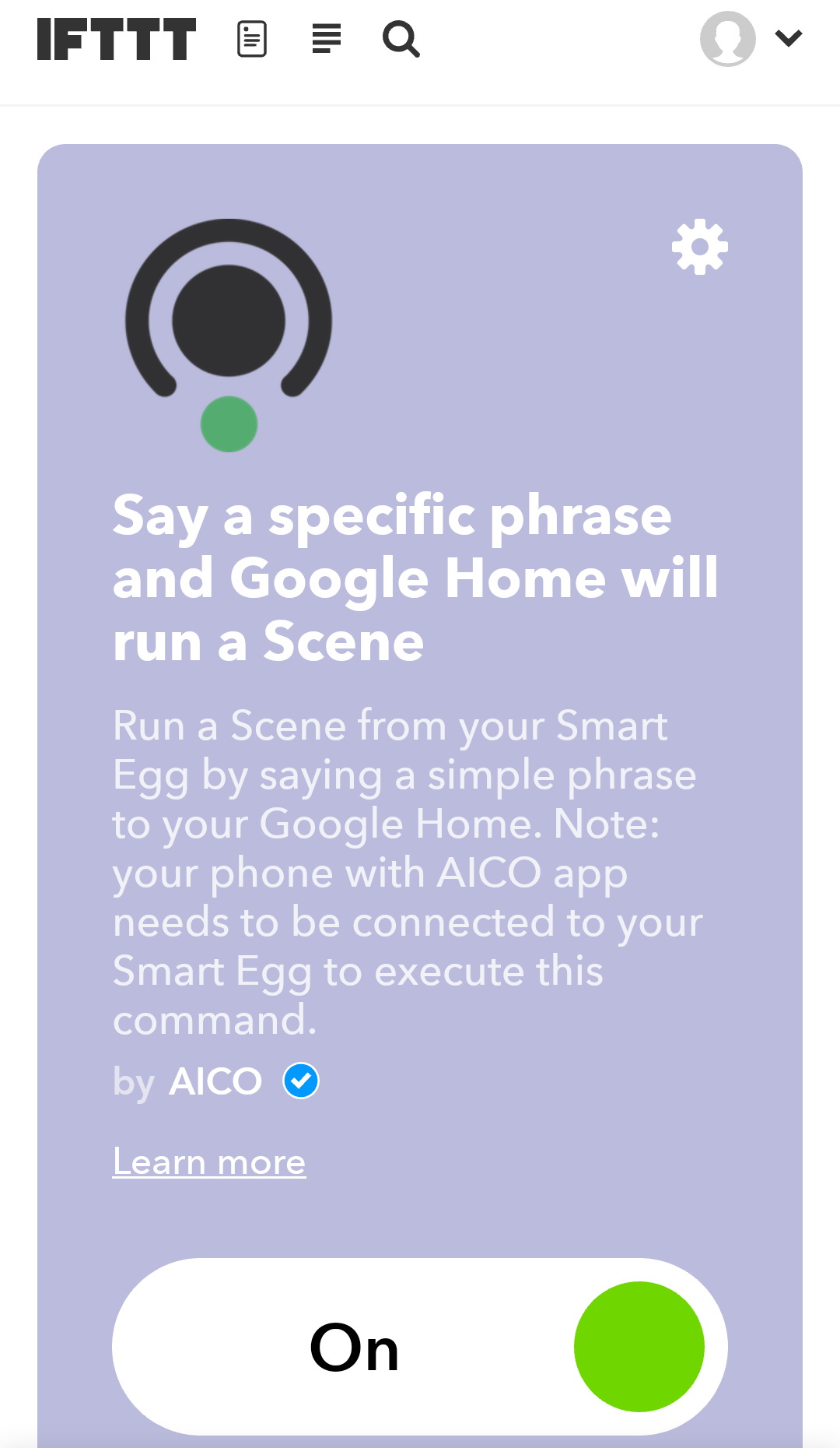 AICO SMART EGG