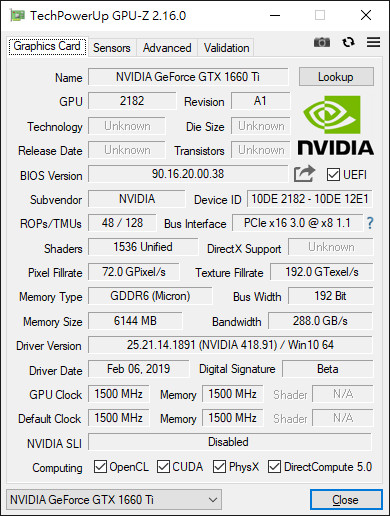 gtx 1660ti