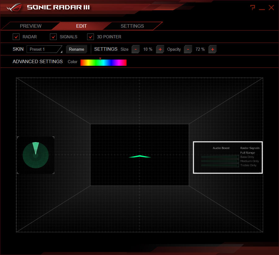 Sonic Radar III