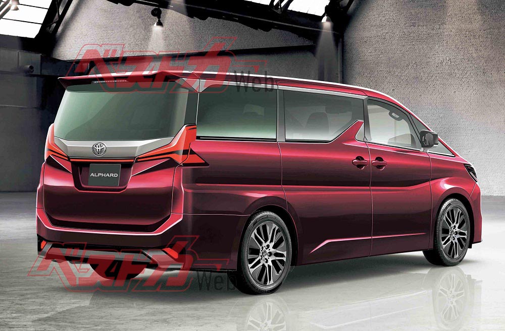 Toyota 百万级 MPV，全新 Alphard 新外观，更恶更快(4)