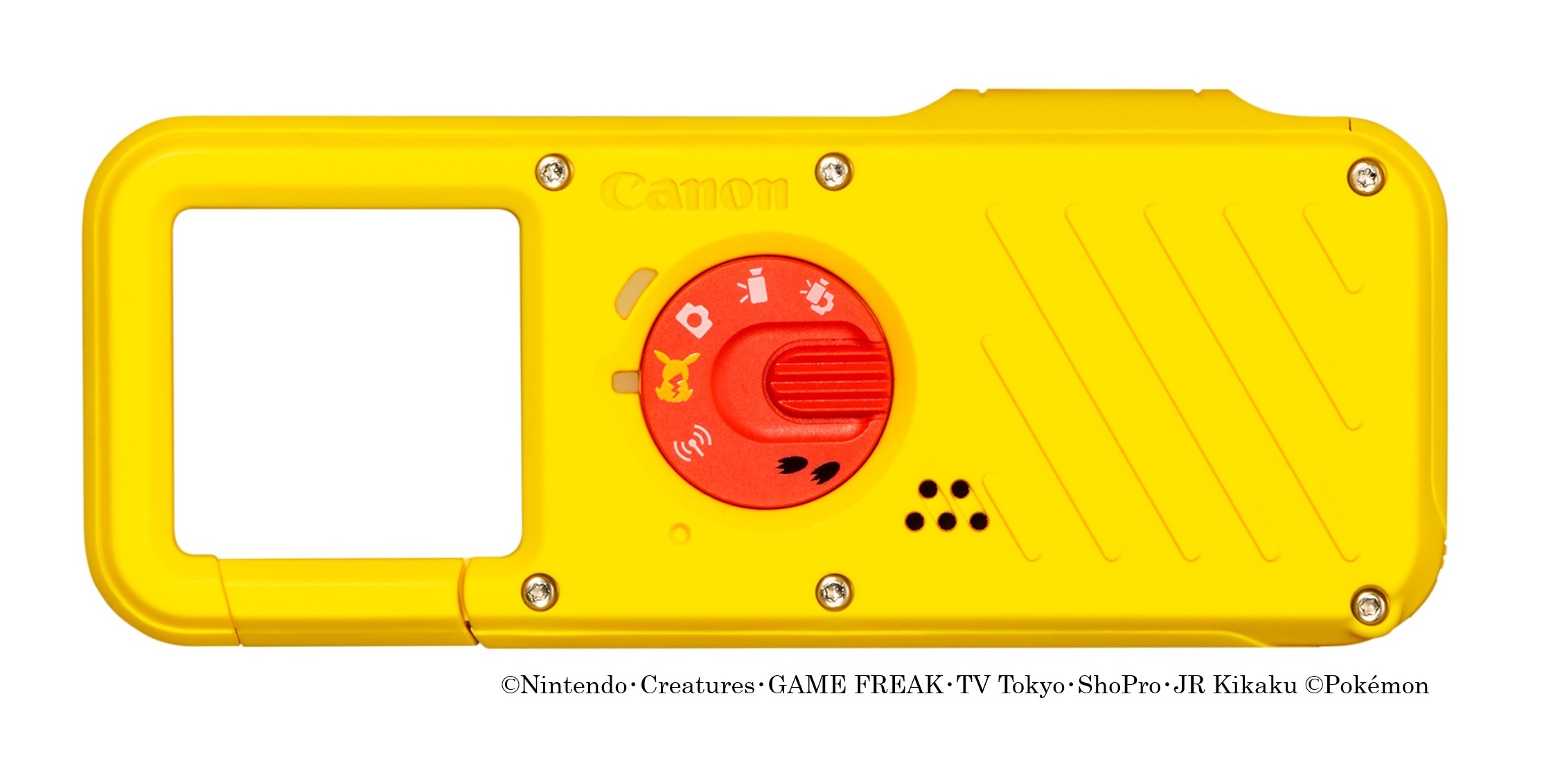 比卡超 x Canon 推出便携匙扣相机「iNSPiC REC PIKACHU MODEL」(2)