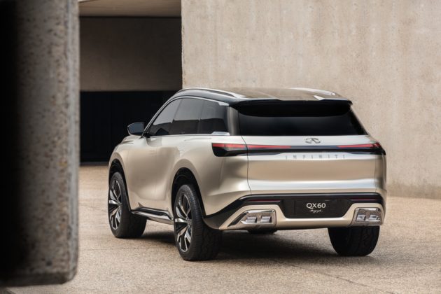 全球首款可变压缩比，日系 Infiniti QX55 SUV 预想图(5)
