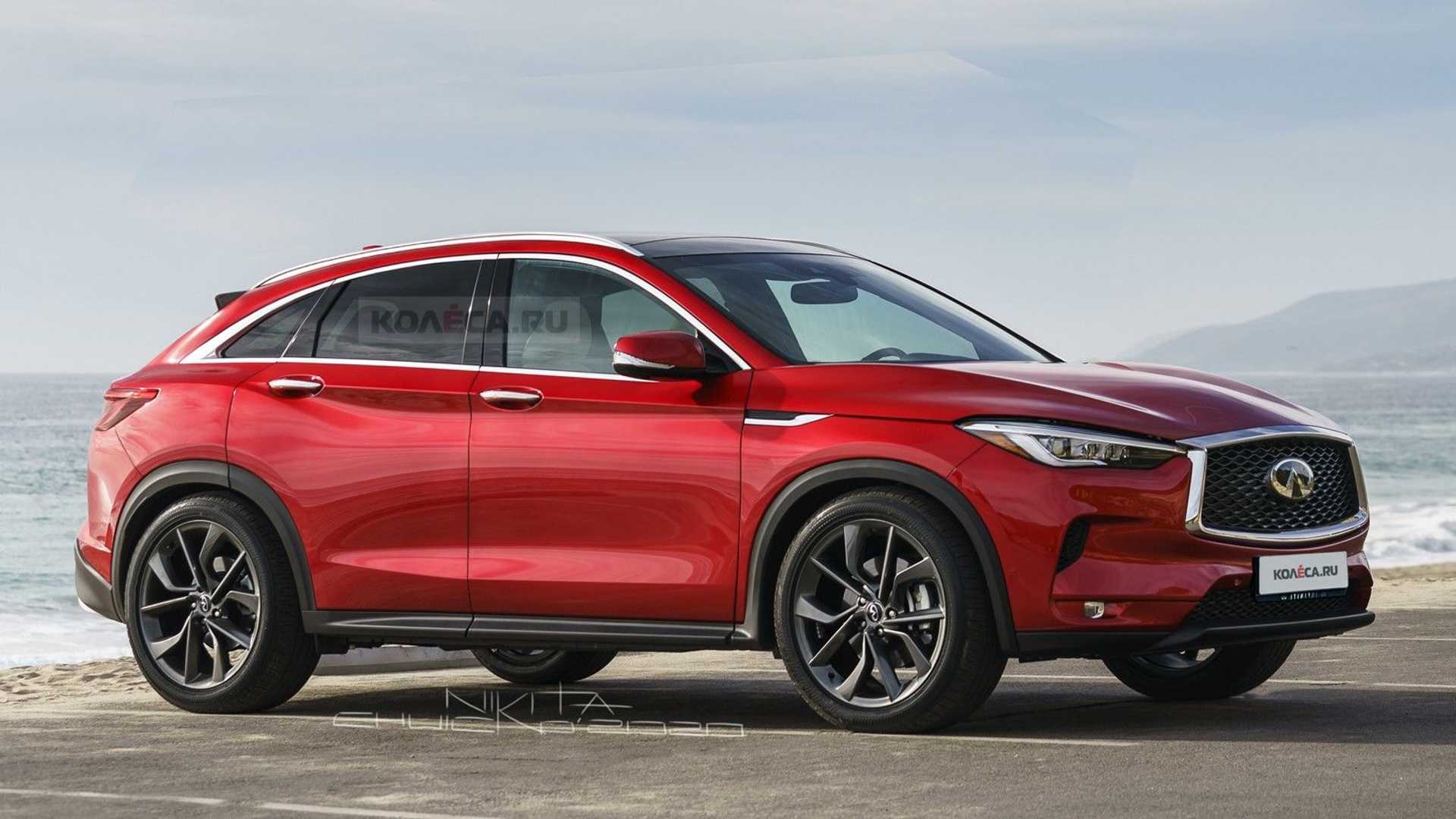 全球首款可变压缩比，日系 Infiniti QX55 SUV 预想图(15)