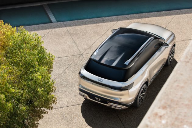 全球首款可变压缩比，日系 Infiniti QX55 SUV 预想图(7)