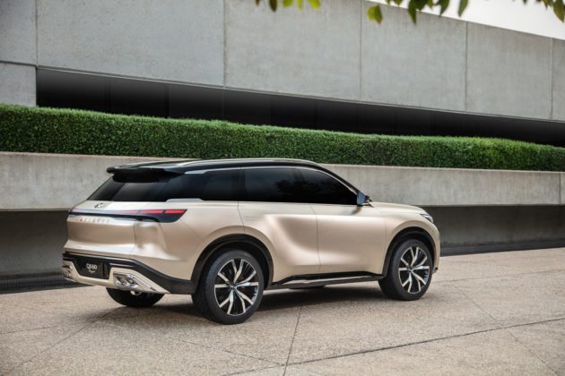 全球首款可变压缩比，日系 Infiniti QX55 SUV 预想图(3)