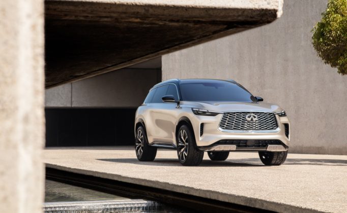 全球首款可变压缩比，日系 Infiniti QX55 SUV 预想图(9)